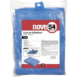 LONA POLIETILENO AZ 6X4M NOVE54