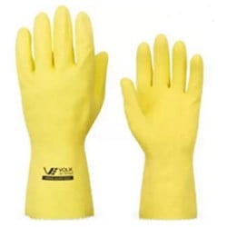 LUVA LATEX AM VERNIZ SILVER T/G CA16312 VOLK (IMP)