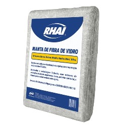 MANTA FIBRA VIDRO BRANCO PACOTE 250G RHAI