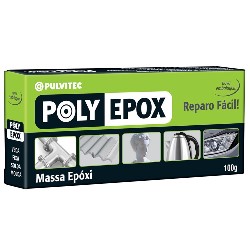 MASSA EPOXI POLYEPOX 100G DA005 PULVITEC - VE
