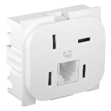 MODULO TOMADA TELEF TELEBRAS RJ11 663070 NEREYA PIAL