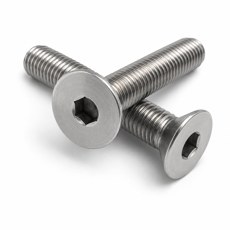 PARAFUSO ALLEN INOX CAB CHATA 8X25 MA (IMP)