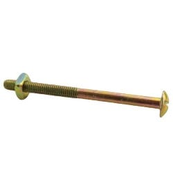 PARAFUSO CAMA FENDADO 1/4X120 ZAM