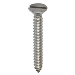 PARAFUSO FENDA AA CH 4.8X9.5 (10X3/8) ZCL