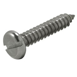 PARAFUSO FENDA AA INOX PA 4.8X13(10X1/2)