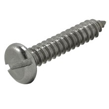 PARAFUSO FENDA AA INOX PA 4.8X22 10X7/8