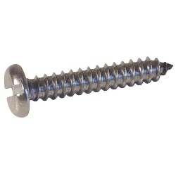 PARAFUSO FENDA AA PA 4.8X45 (10X1.3/4) ZCL D-8