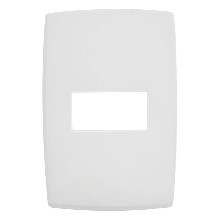 PLACA 4X2 1POSTO HORIZ 618505 PIAL PLUS