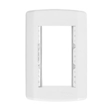 PLACA 4X2 C/ SUPORTE MODULAR 7280 PLUZI BR PLUZIE