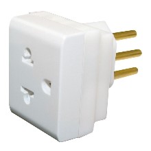 PLUG ADAPT 2P+T BR (PB) 690660 PIAL