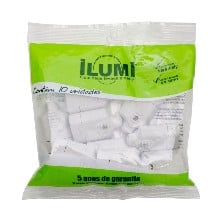 PLUG FEMEA 2P 10A 250V (PCT C/ 10) CZ 1429PCT ILUMI