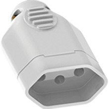 PLUG FEMEA 2P+T 10A 250V PCT/10 CZ 1431PCT ILUMI