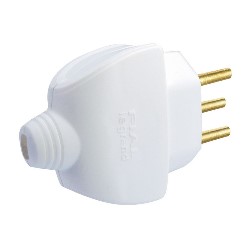 PLUG MACHO 2P+T RED 10A BR (PB) 615801 PIAL