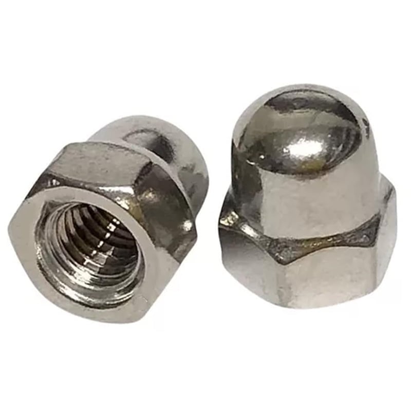 PORCA CALOTA ALTA INOX 3/8 UNC (IMP)