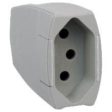 PROLONGADOR CZ 2P+T SAID AUX 10A (PB) 615824/51023