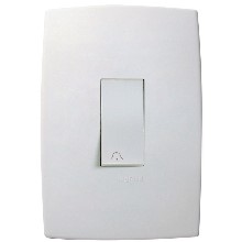 PULSADOR P/ CAMPAINHA 2A 250V 4X2 611102 PIAL PLUS