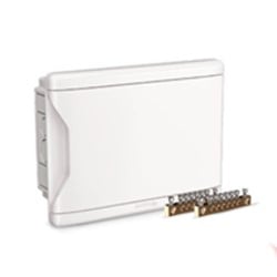 QUADRO DISTR 8D/6N EMBUTIR C/ BARRAMENTO 1277 KRONA