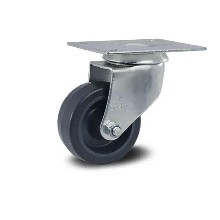 RODIZIO CZ BP 312 GIRA C/ PLACA CAP 60KG COLSON