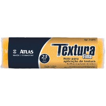 ROLO TEXTURA FINA S/ CABO 23CM 110/75 ATLAS