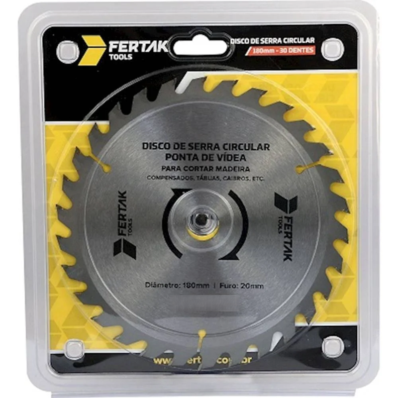 SERRA CIRCULAR VIDEA 180X20X30D 2806 FERTAK (IMP)