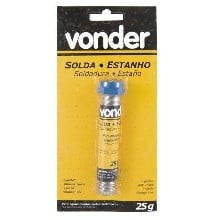 SOLDA ESTANHO/CHUMBO 63/37 TB C/ 1MT VONDER