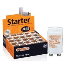 STARTER P/ LAMP FLUOR 15-20W 07.01 FOXLUX