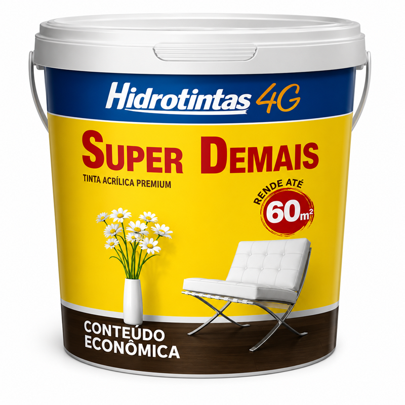 TINTA ACRILICA SUPER INT 3L VERDE PISCINA HIDROTINTAS