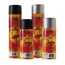TINTA SPRAY ALT TEMP ALUMINIO 350ML CHEMICOLOR - AB