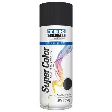 TINTA SPRAY ALTA TEMP PRETO FOSCO 350ML TEKBOND