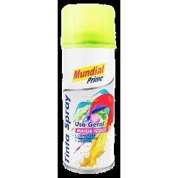TINTA SPRAY LUMINOSA VERDE 400ML MUNDIAL PRIME