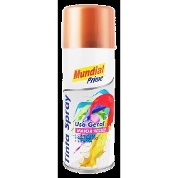 TINTA SPRAY METALICA COBRE 400ML MUNDIAL PRIME