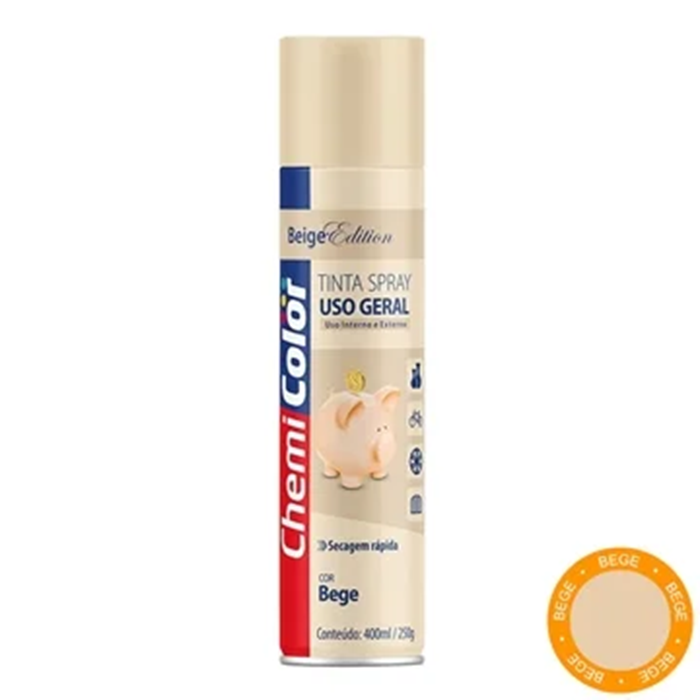 TINTA SPRAY SINTETICO UG BG 400ML CHEMICOLOR - AB