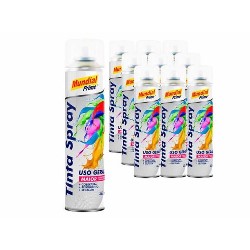 TINTA SPRAY SINTETICO UG VERNIZ BRILHANTE 400ML MUNDIAL PRIME