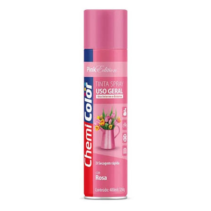 TINTA SPRAY UG ROSA 400ML CHEMICOLOR - AB