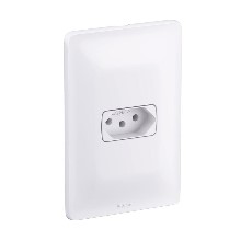 TOMADA BR 1S 2P+T 10A 4X2 680110 ZEFFIA