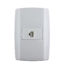TOMADA TELEF RJ11 2FIOS SLIM BR 8061 ILUMI