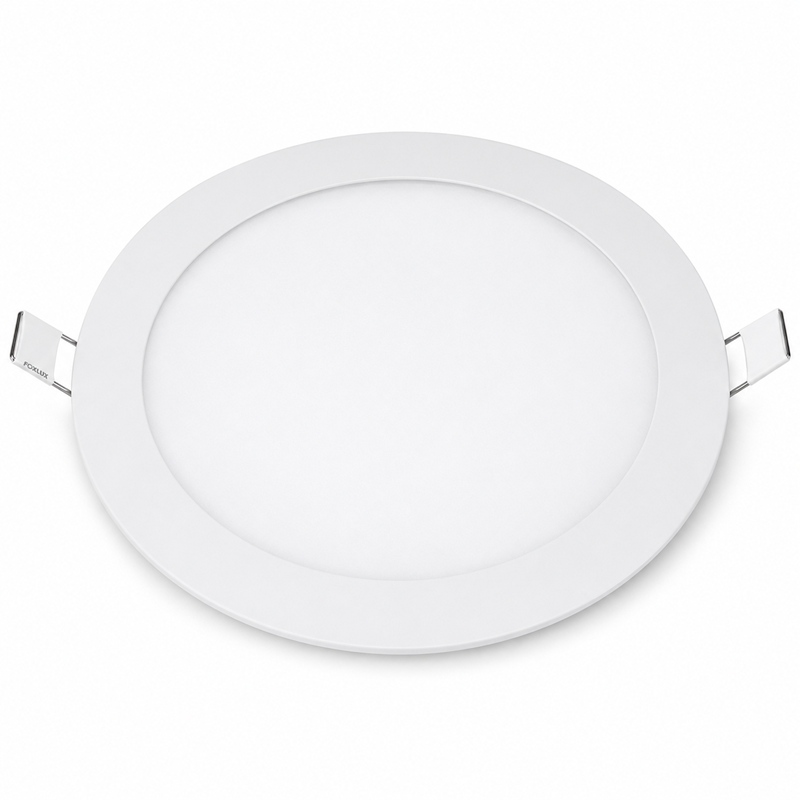 PAINEL EMBUTIR LED REDONDO 300X300 24W AM3000K AVANT