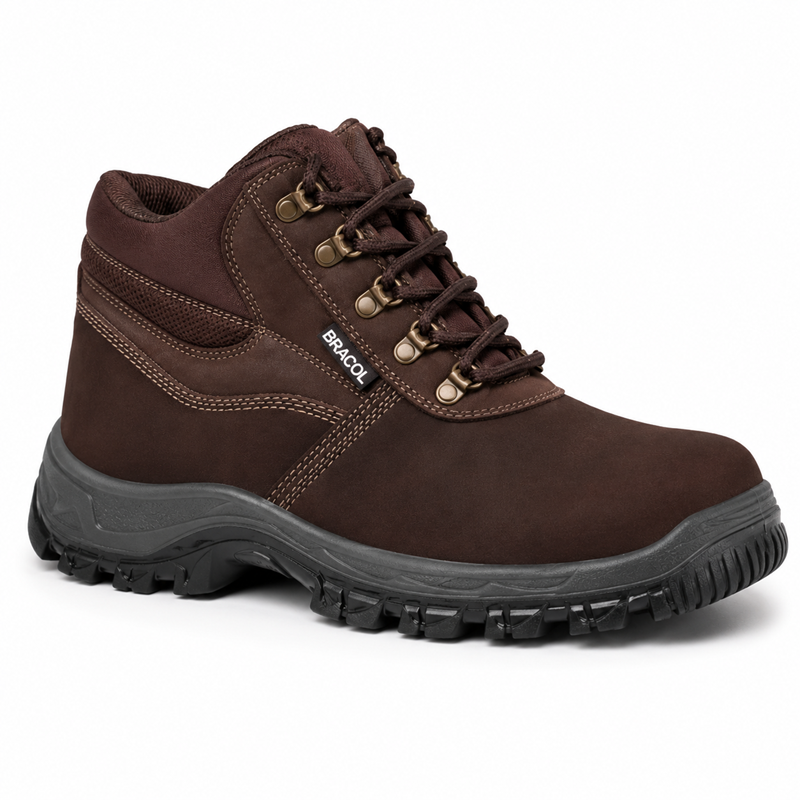 BOTA NOBUCK MR PU BI D C/ BIQ PVC 35 CA40872 BRACOL