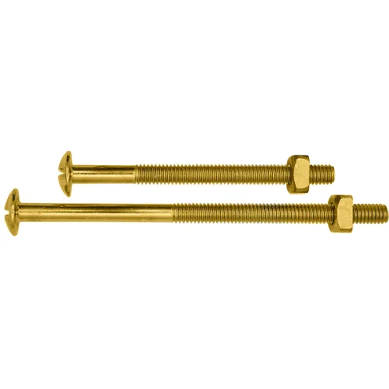 PARAFUSO CAMA FENDADO 1/4X150 ZAM (IMP)