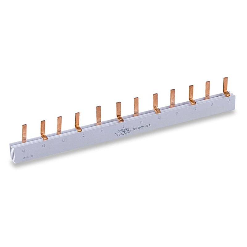 BARRAMENTO MONOF 80A 12POLO 215MM FORCE LINE