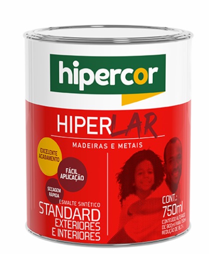 ESMALTE STAND BRANCO NEVE 1/4 750ML HIPERCOR - AB
