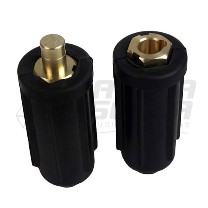 CONECTOR BORRACHA MACHO/FEMEA CG500A 13MM P/ MAQ SOLDA LEDAN