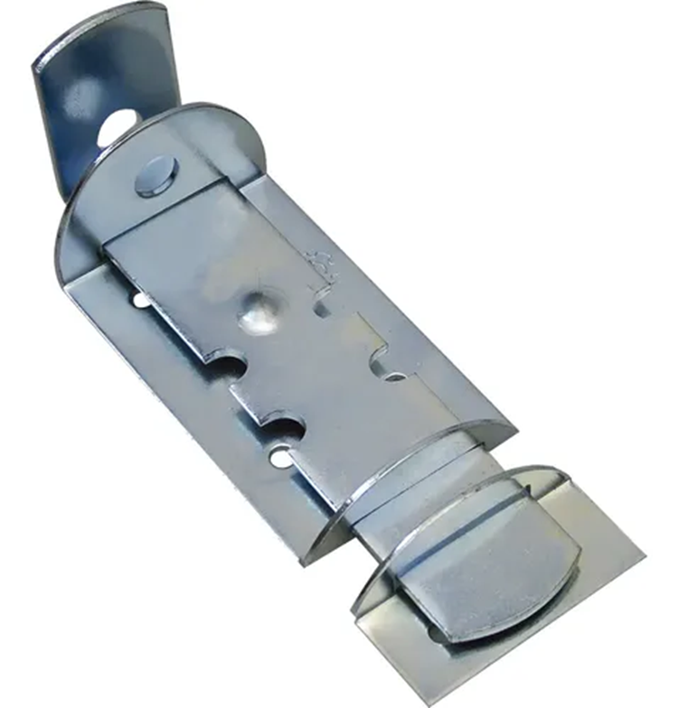 FERROLHO CHATO PORTA CAD REFORC 5 700 ZINC (CART C/1) SILVANA