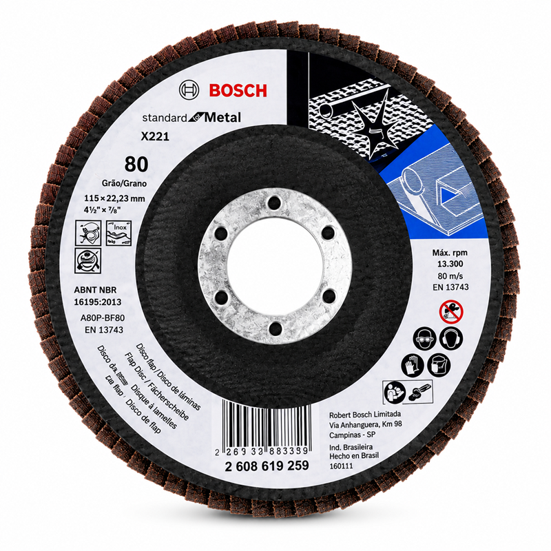 DISCO FLAP 115 G60 X421 BOSCH NR
