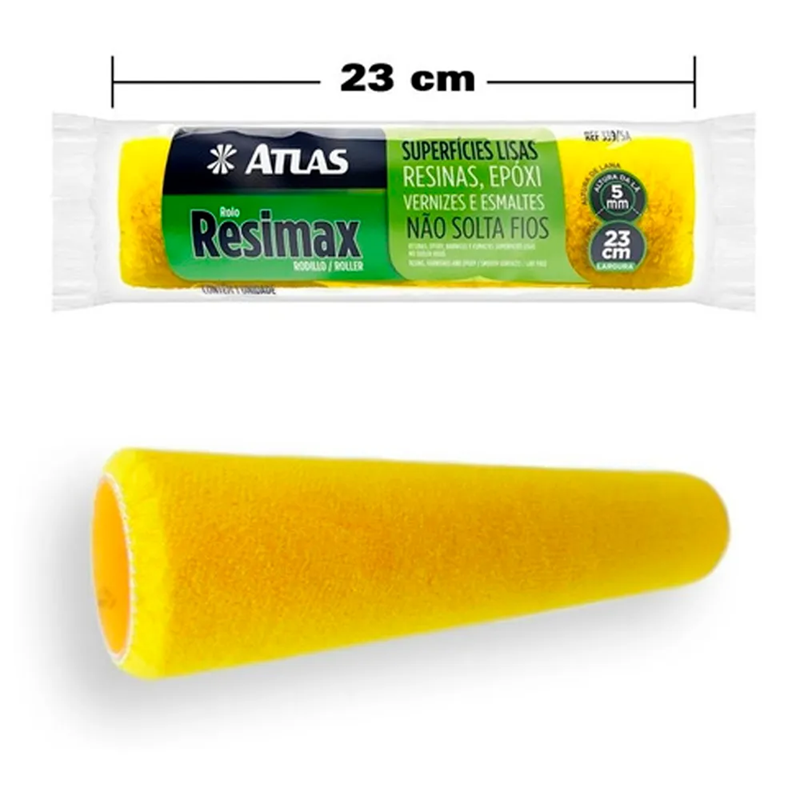 ROLO LA SINTETICA RESIMAX S/CABO 23CM 339/5A ATLAS