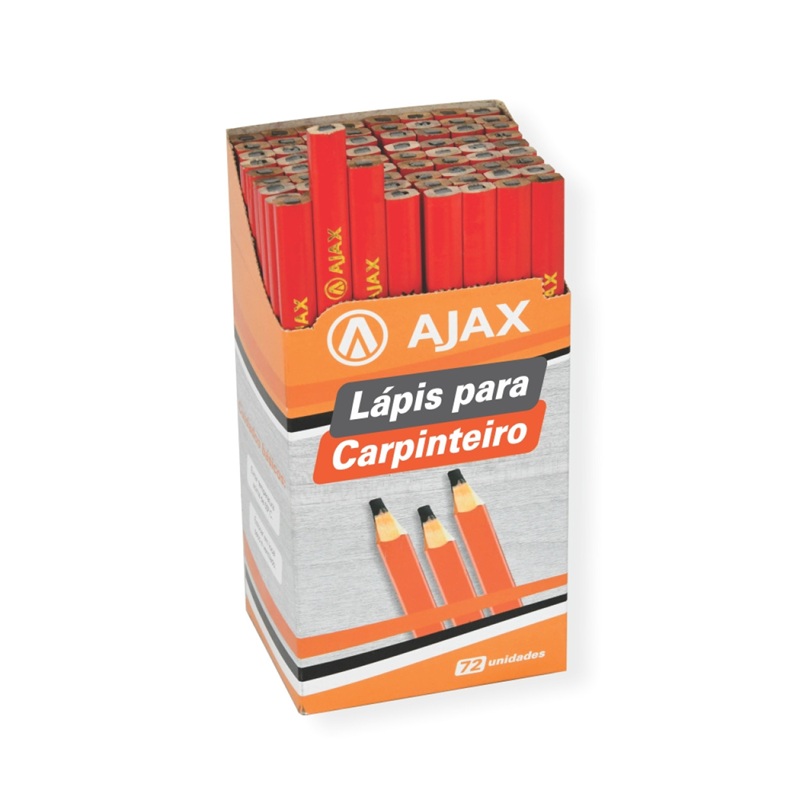 LAPIS CARPINTEIRO A06008 AJAX (IMP)