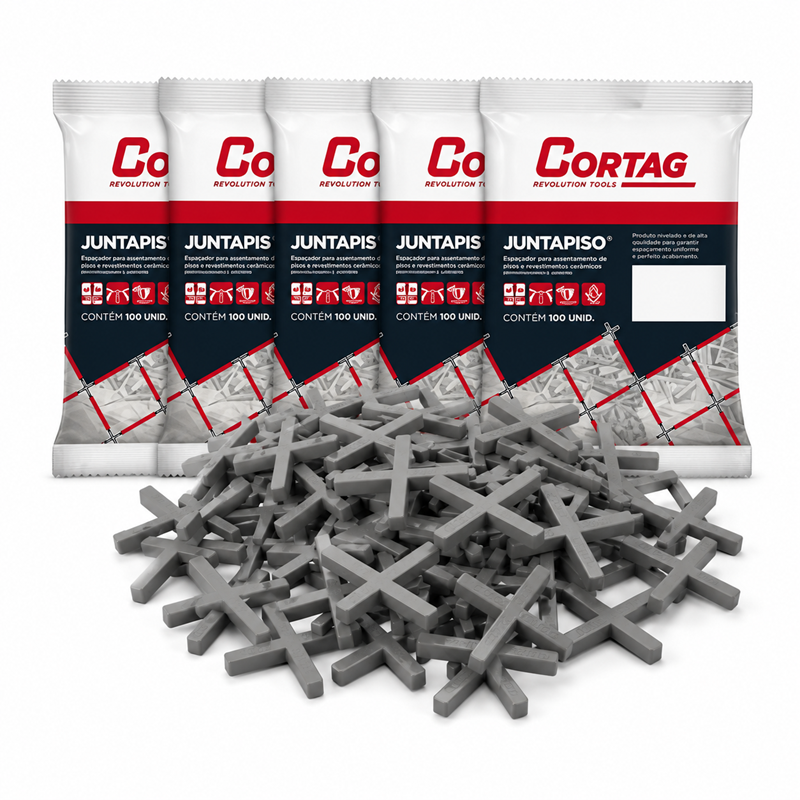 SEPARADOR PISO 1.5MM CZ C/100PCS 60555 CORTAG