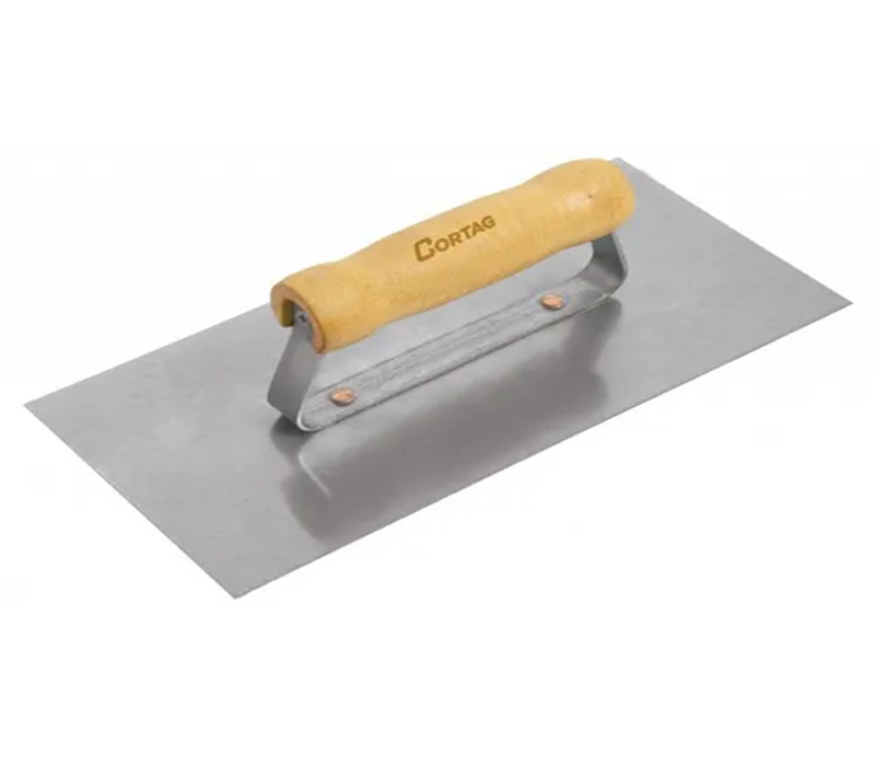 DESEMPENADEIRA ACO LISA 12X25.6CM 60701 CORTAG