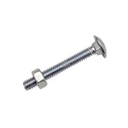 PARAFUSO FRANCES C/ PORCA 1/4X1.1/2 UNC ZCL (IMP)