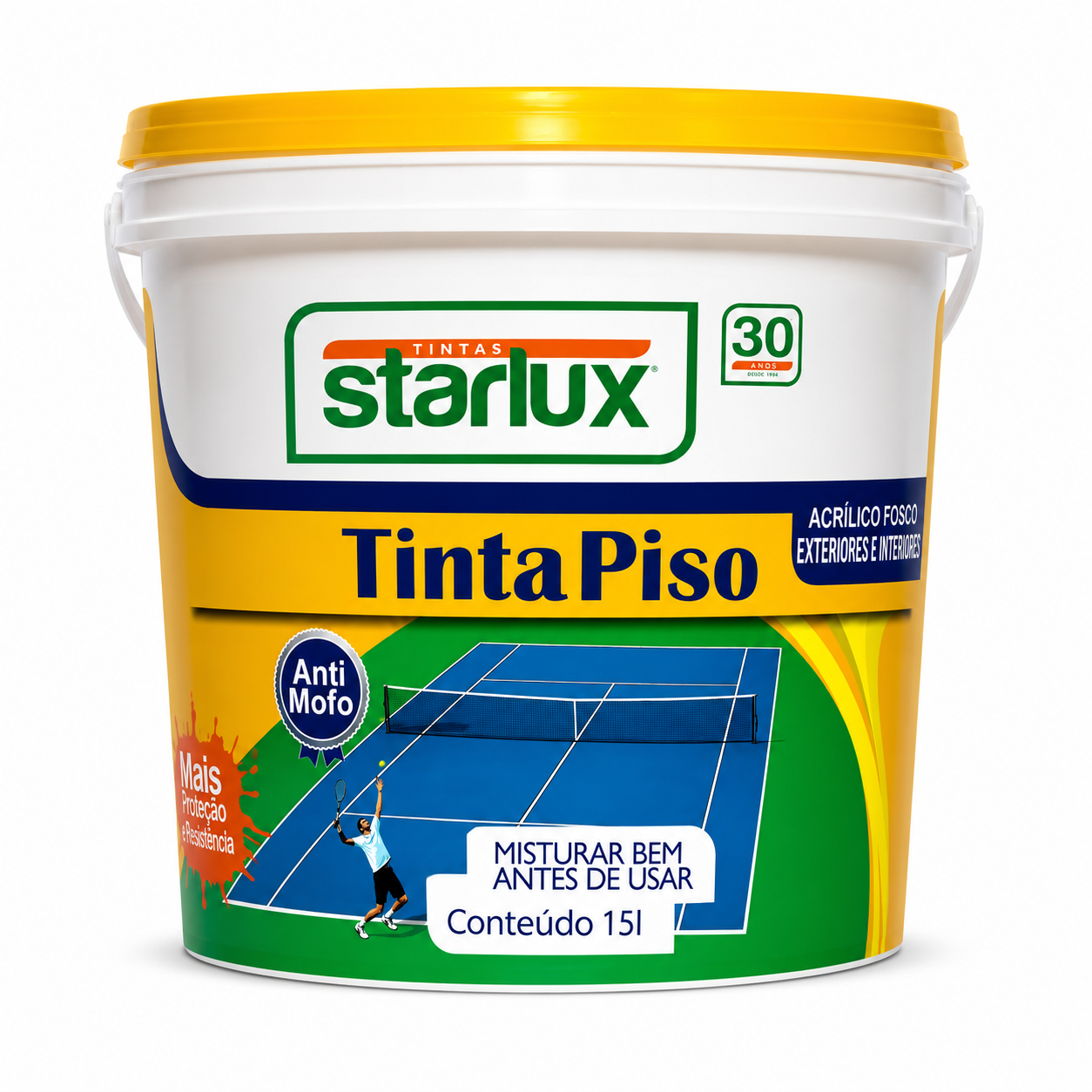 TINTA PISO LATEX PREMIUM 15L VD STARLUX - AB